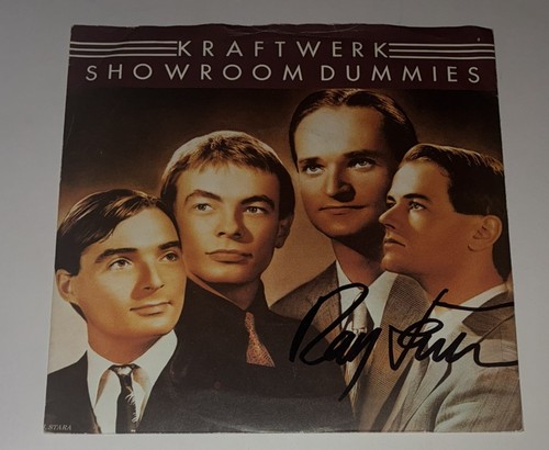 Signed ralf hutter kraftwerk - hutter,