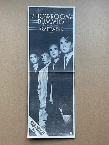 Kraftwerk showroom dummies - kraftwerk,