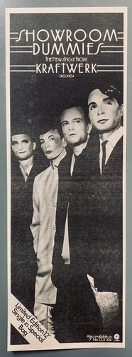 Kraftwerk 1977 vintage stampa - kraftwerk,